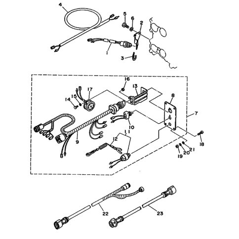 BOLT, WITH WASHER(6N6)