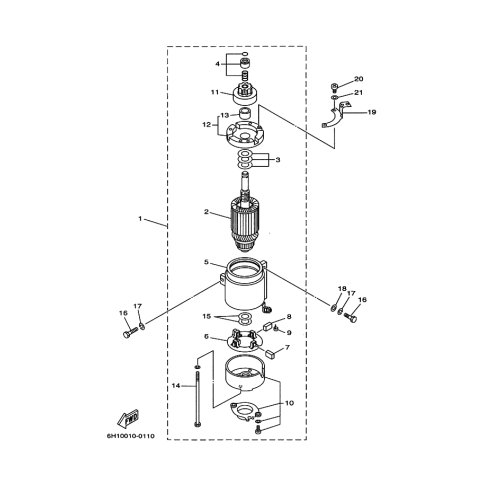 SCREW, PAN HEAD(6H0)