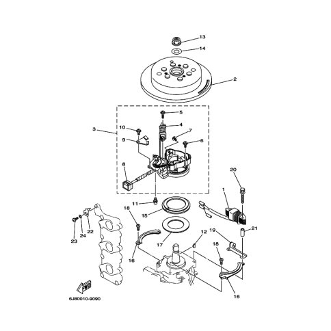 HOUSING,M-9-B 5PCS(61A)