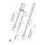 FRONT FORK ASSY (R.H)