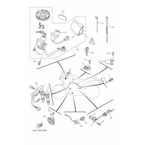 ENGINE CONTROL UNIT ASSY