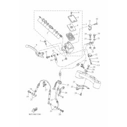 HOLDER, BRAKE HOSE 1