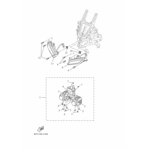 HEADLIGHT UNIT ASSY