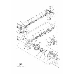 FRONT AXLE GEAR CASE COMP