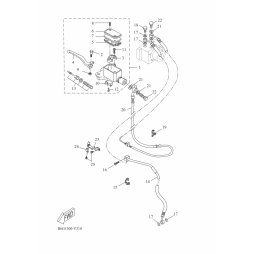 HALTER, BREMSSCHLAUCH 1