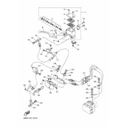 HALTER, BREMSSCHLAUCH