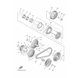 SPRING, CLUTCH WEIGHT 1