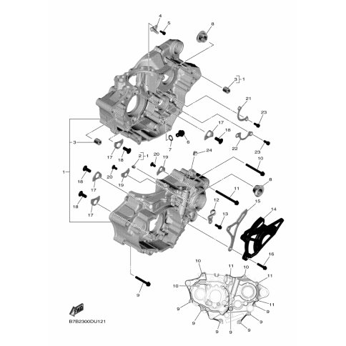 CRANKCASE ASSY
