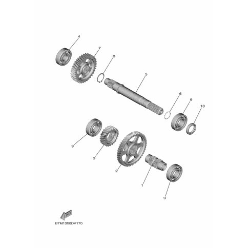 GEAR,1ST PINION