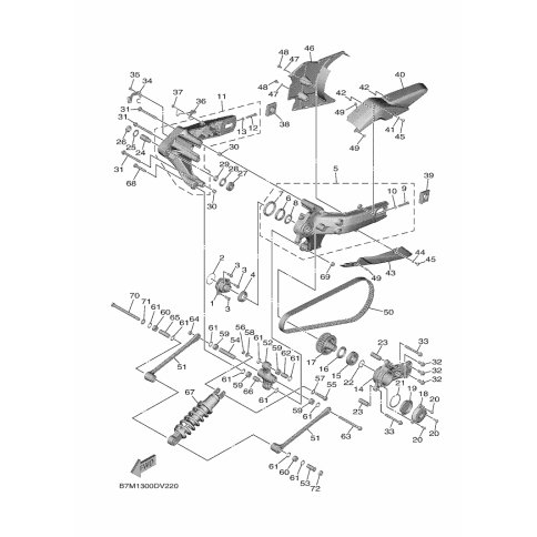 SHOCK ABSORBER ASSY, REAR