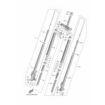 FRONT FORK ASSY (R.H)