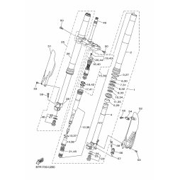 CYLINDER COMP., FRONT FORK