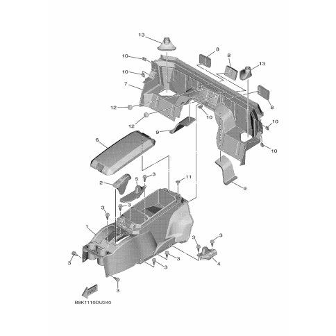 INSULATOR, SIDE COVER