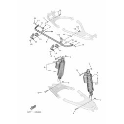 RR. SHOCK ABSORBER ASSY. ,1