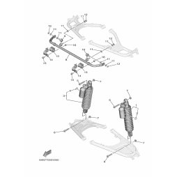 RR. SHOCK ABSORBER ASSY. ,1