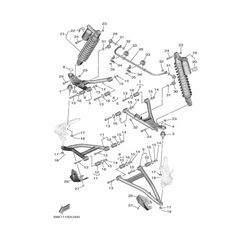 FR. SHOCK ABSORBER ASSY. ,2