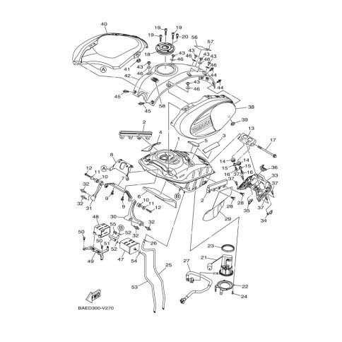 COVER, TANK SIDE 1 ASSY