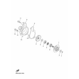 GEAR, IMPELLER SHAFT