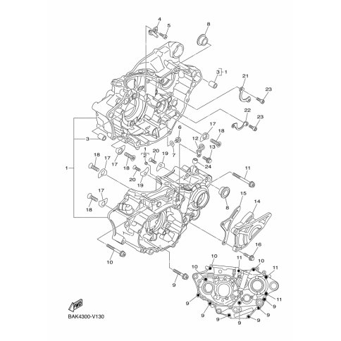 CRANKCASE ASSY