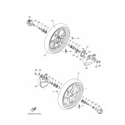 CAST WHEEL, FRONT