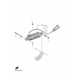 SHOCK ABSORBER ASSY, REAR