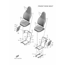 COVER, SEAT BACK