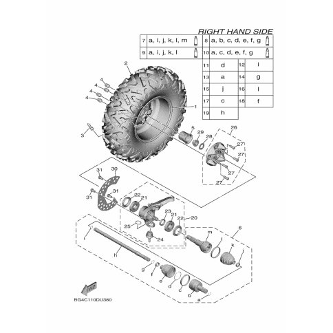 CAST WHEEL, FRONT