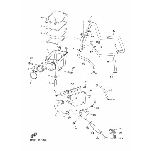 AIR INDUCTION SYSTEM ASSY