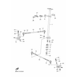 BRACKET, STEERING LOWER