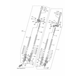 FRONT FORK ASSY