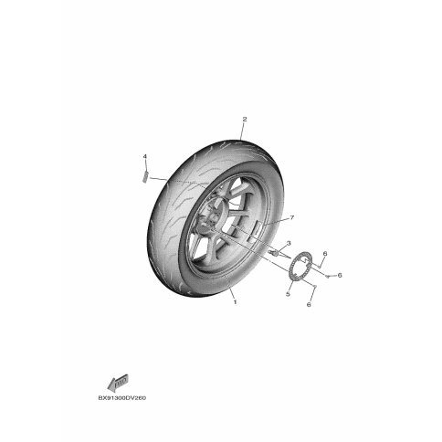 BALANCER, WHEEL (10G)