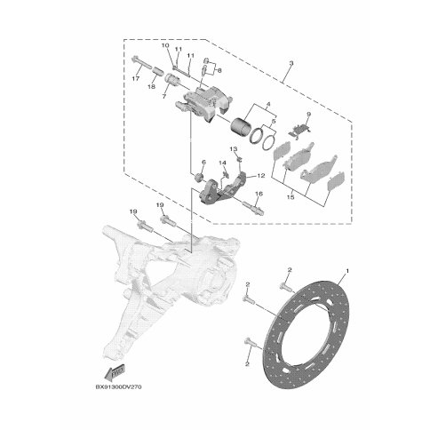 DISK, REAR BRAKE 2