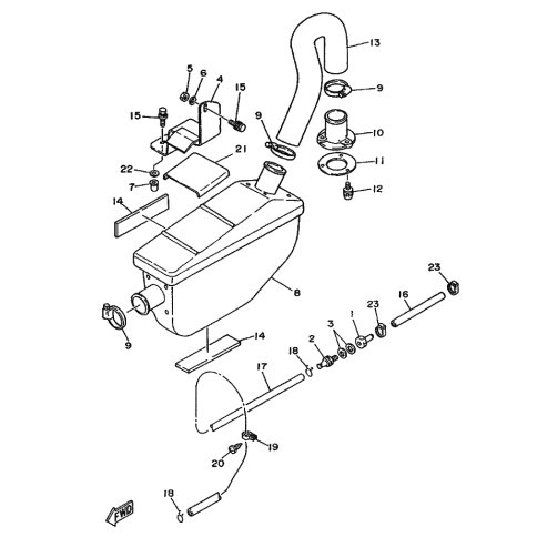 BRACKET WATER LOCK 1