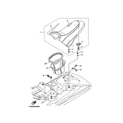 DOUBLE SEAT ASSY