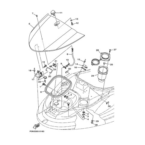 LID,LOCKER BOW