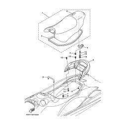 DOUBLE SEAT ASSY