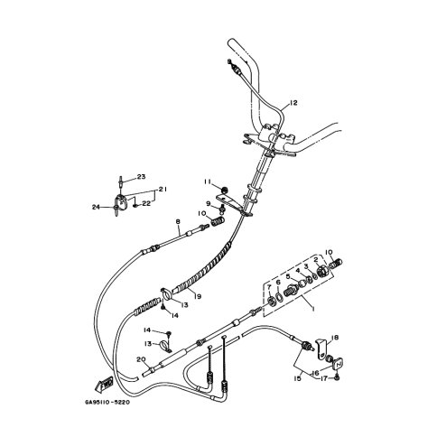 CABLE, STEERING