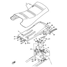 COVER SEAT (BLUE)