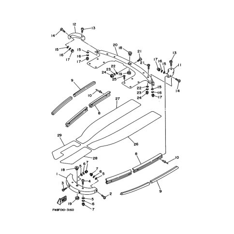 GUNWALE, SIDE