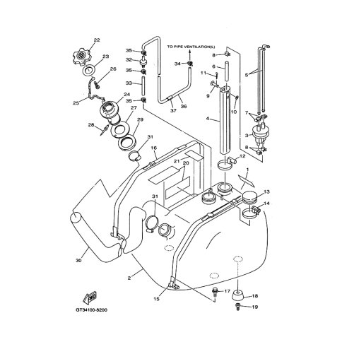 HOSE, AIR VENT 3