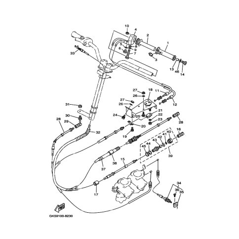 CABLE,NOZZLE CONTROL 2