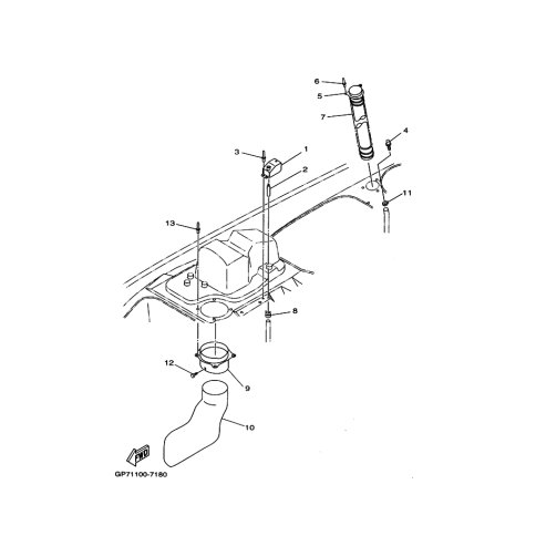 BASE, AIR INTAKE