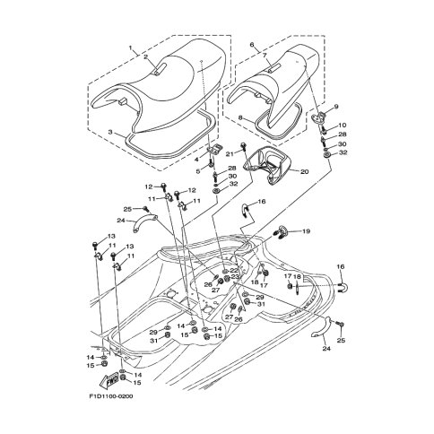 COVER, SEAT
