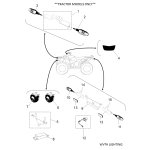 ATV 700 FRONT  LIGHT BRACKE