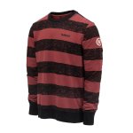 „Faster Sons“-Herrensweater S black/red