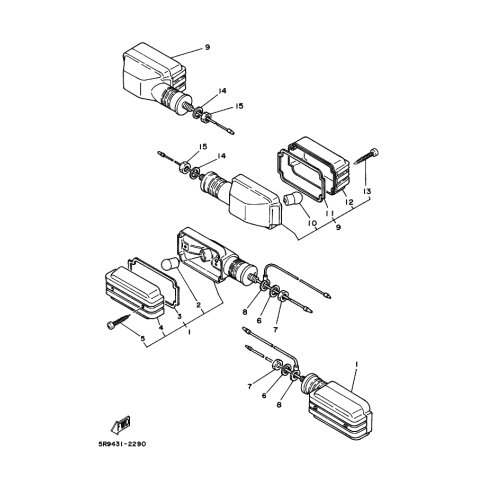 VORDERER BLINKER KOMPL. 1