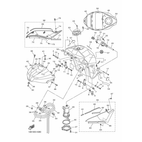 BRACKET, TANK FITTING