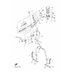 HALTER, BREMSSCHLAUCH 2