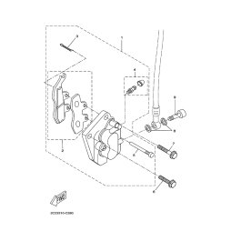 BREMSSATTEL KOMPL.(L)