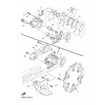 BREMSSATTEL KOMPL., HINTEN